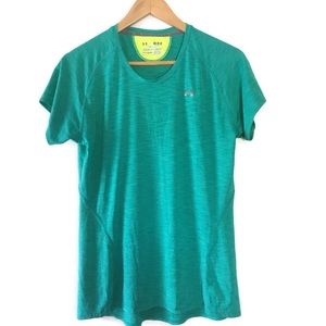 UNDER ARMOUR teal semi-fitted T-shirt